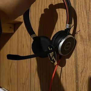 Old fashion headphones